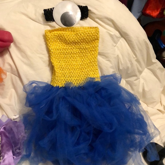 Costumes Little Girl Minion Costume Poshmark